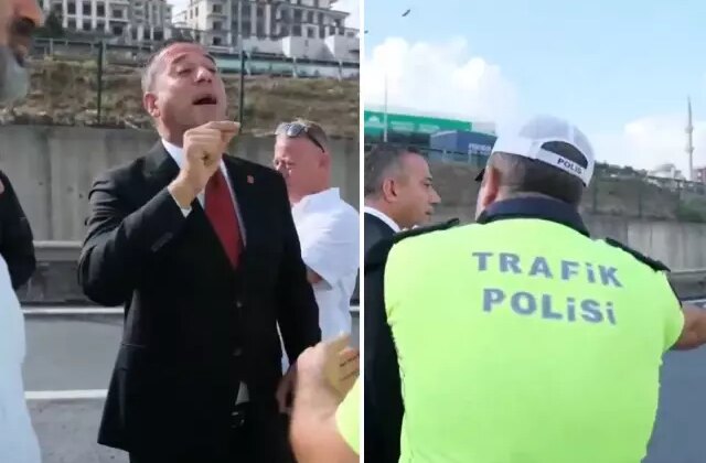 CHP’li Ali Mahir Başarır “Bu bir darbedir” dedi, polis memuru kayıtsız kalamadı