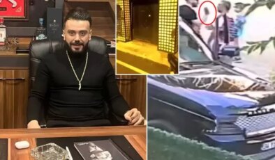 Çocuklarının yanında babaya tokat atan şahsın iş yeri kurşunlandı
