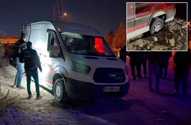 Çukura düşen aracını çıkarmaya çalışırken başına saçma isabet etti
