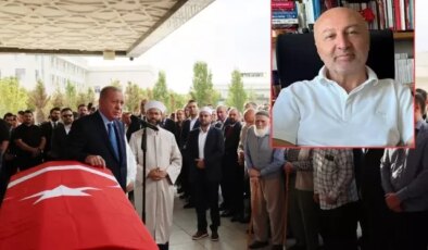 Cumhurbaşkanı Başdanışmanı Kılıç, son yolculuğuna uğurlandı! Erdoğan’dan duygulandıran sözler