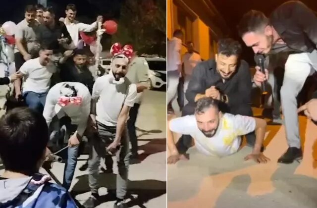 Damat eğlencesi işkenceye dönüştü