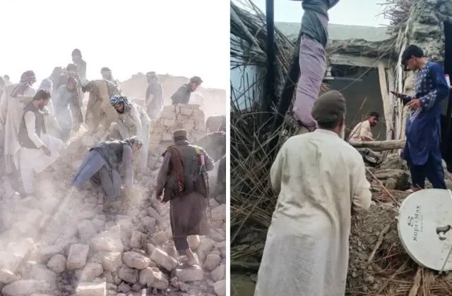 Deprem, Afganistan’ı yıktı geçti! Görüntüler korkunç