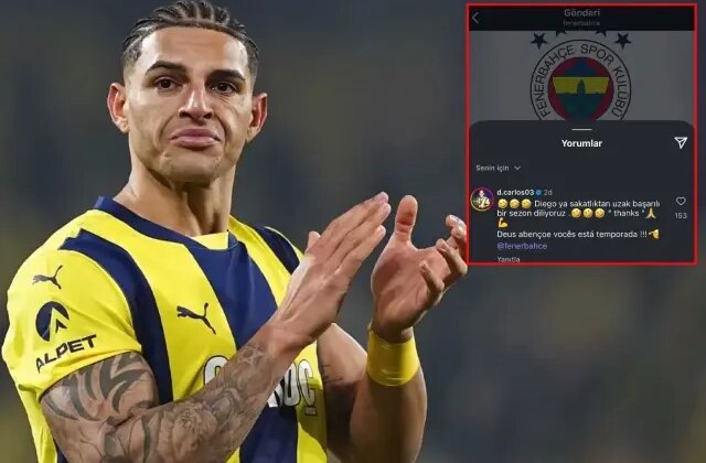 Diego Carlos’un Fenerbahçe’ye verdiği yanıt olay
