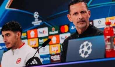 Eintracht Frankfurt Teknik Direktörü Toppmöller, Galatasaray’ı öve öve bitiremedi