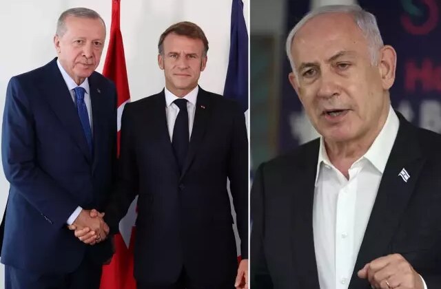 Erdoğan’dan Macron’a çağrı: Netanyahu’ya baskıyı artırmak sonuç getirebilir