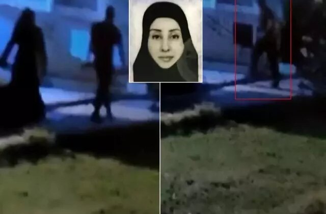 Eski eşinin eşarpla boğduğu Hanım Biçer’in son anları kamerada