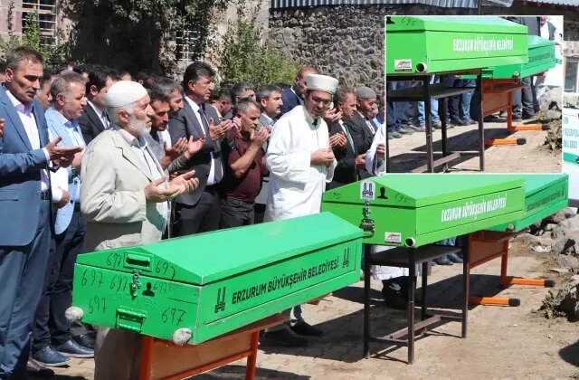 Anne ve 2 çocuğuna veda! Okul sıraları musalla oldu