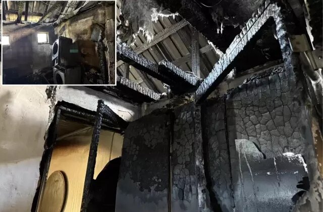 Evi 6’ncı kez yanarak kullanılamaz hale geldi
