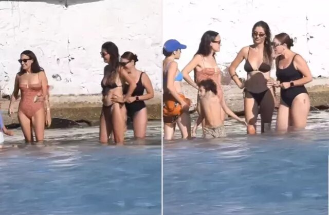 Ezgi Mola, Gupse Özay ve Öykü Karayel Alaçatı’da buluştu