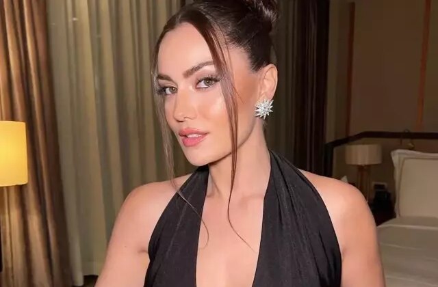 Fahriye Evcen’den Burak Özçivit’le romantik “yaza veda” pozu