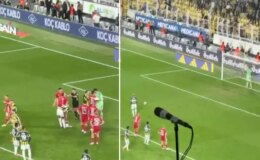 Fenerbahçe taraftarının çıldırdığı anlar! Futbolcular zor sakinleştirdi
