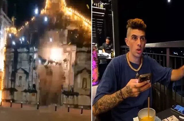 Ünlü fenomen 6.9’luk depreme canlı yayında yakalandı