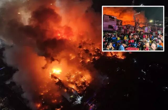 Ahşap binada çıkan yangın Filipinler’de başkenti Manila’yı kül etti, 1100’den fazla aile evsiz kaldı