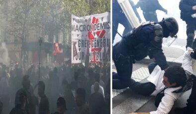 Fransa’da Bütçe Kesintileri Protesto Ediliyor: 110 Gözaltı