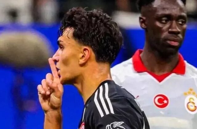 Galatasaray’a gol atan Can Uzun’dan ‘Sus’ işareti