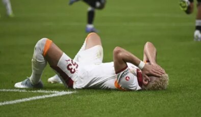 Galatasaray öne geçtiği maçta ağır yaralı