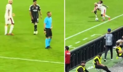 Galatasaray taraftarını ikiye bölen görüntü