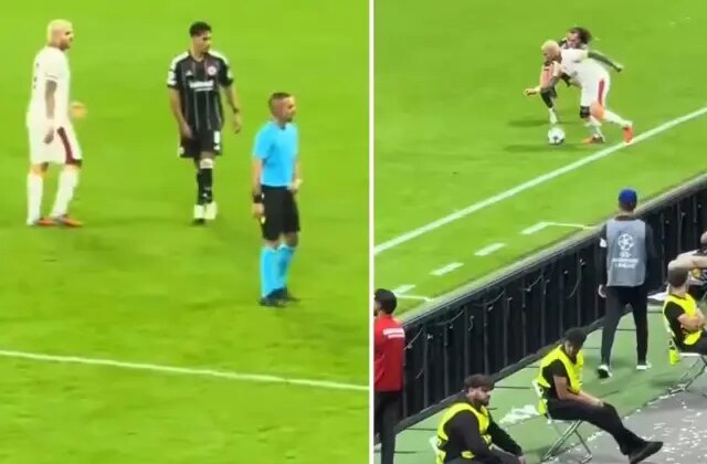 Galatasaray taraftarını ikiye bölen görüntü