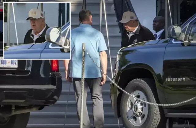 Günlerdir ortada yoktu, Trump’tan ilk görüntü geldi
