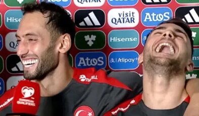 Hakan Çalhanoğlu ve Yunus Akgün’den tartışma iddialarına kahkahalı cevap