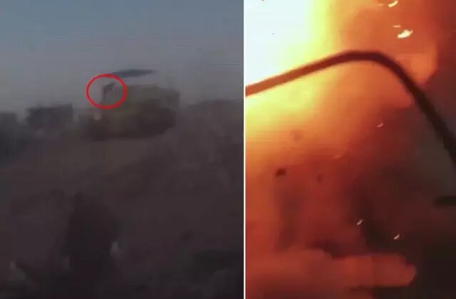 Hamas’tan İsrail ordusuna kanlı pusu! Tankı böyle imha ettiler