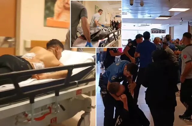 Husumetlilerin silahlı kavgasını duyanlar bu kes acil serviste birbirine girdi