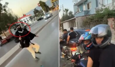 İçerik üreticisi canlı yayın yaparken silahlı saldırıya denk geldi