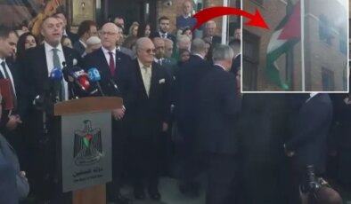 İngiltere Filistin’i resmen tanıdı, Londra’da bayrak göndere çekildi