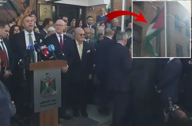 İngiltere Filistin’i resmen tanıdı, Londra’da bayrak göndere çekildi