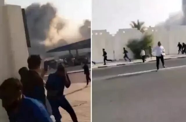 İsrail’in Katar’daki saldırısından ilk görüntüler
