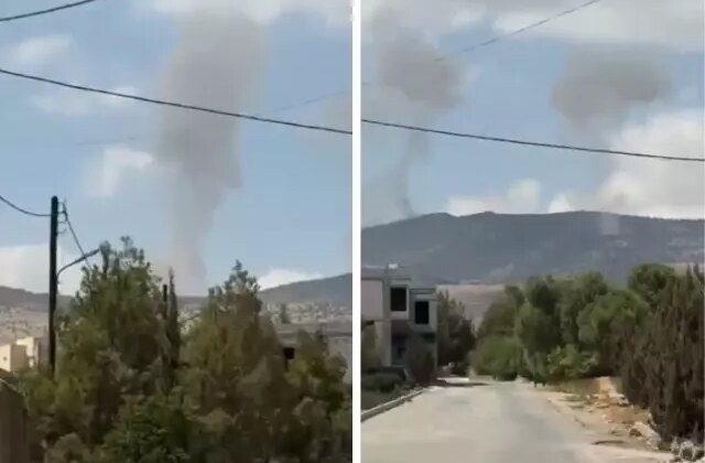 İsrail’den Lübnan’a saldırı! Dumanlar yükseldi, ölüler var