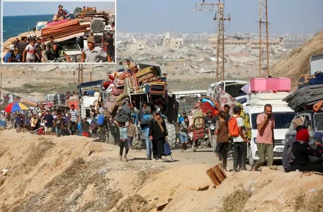 İsrail patlayıcı yüklü tırları Gazze’ye soktu, kentten göç edenlerin sayısı gitgide artıyor