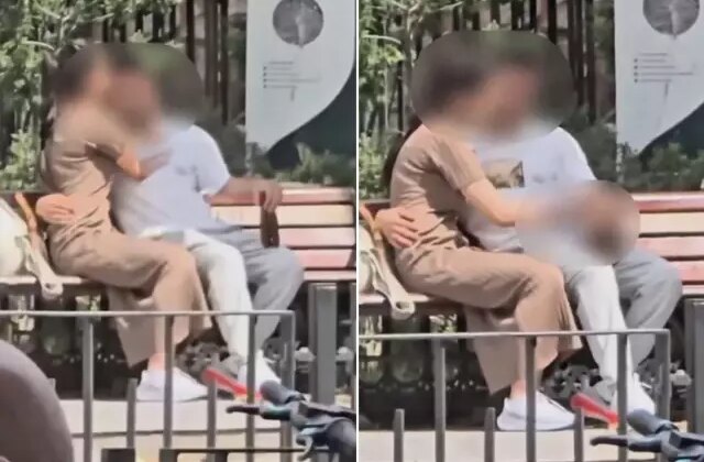 İstanbul’da türbe yanında skandal görüntü