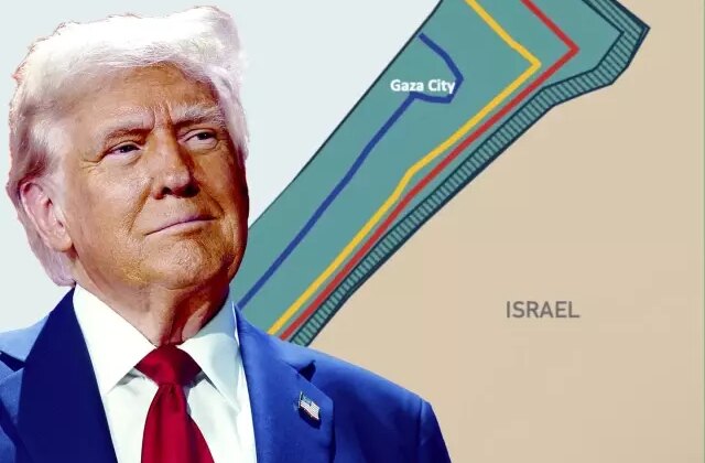 İşte Trump’ın Gazze planının detayları! Harita da paylaşıldı