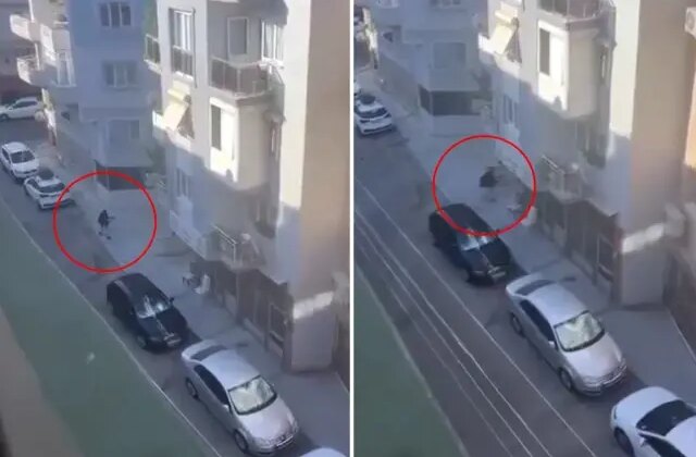 İzmir’de 2 polisimizi şehit eden saldırgan böyle görüntülendi