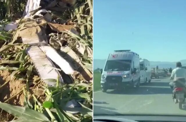 İzmir’de eğitim uçağı düştü! 1 pilot hayatını kaybetti