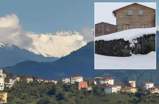 Kaçkar Dağları Eylül’ün ortasında beyaza büründü