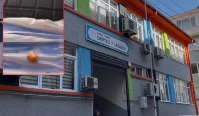 Kan donduran olay! Minik öğrencinin parmağı koptu, öğretmen derse devam etti
