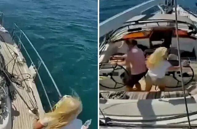 Katil balinalar lüks turist yatını batırdı! Mürettebat canını zor kurtardı