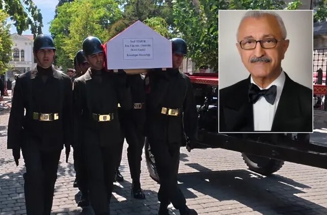 Kore Gazisi Emekli Albay Naif Timur son yolculuğuna uğurlandı