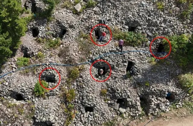 Köye gelenler bu sistemi görünce şaşırıp kalıyor: İçeridekileri ikram ediyoruz