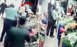 Küçükçekmece’de markete köpeğiyle giren kadına yumruklu saldırı