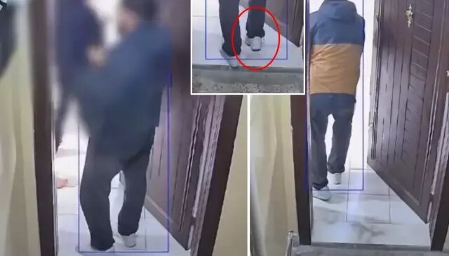 Kurye yemek siparişini getirdiği kadın müşterinin evine girmeye çalıştı
