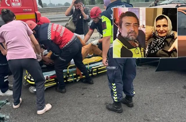 Otomobiller çarpıştı, iş insanı ve eşi hayatını kaybetti