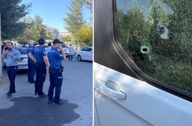 Lise önünde birbirlerine kurşun yağdırdılar