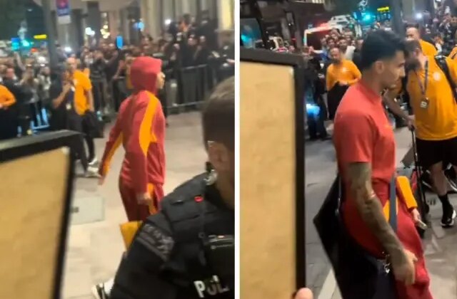 Maç sonuna damga vuran görüntü! Galatasaray taraftarı faturayı iki isme kesti