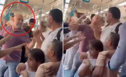 Marmaray’da çocuklarının yanında babaya yumruk atan şahsın cezası belli oldu