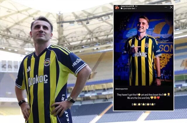 Mauro Icardi’den olay yaratacak Kerem Aktürkoğlu paylaşımı