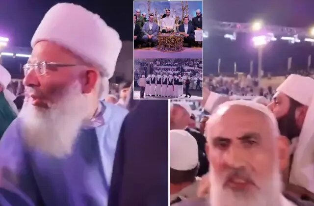 Menzil cemaatinin düğününde müritler arasında kavga çıktı