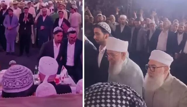 Menzil meydanında 3 gün 3 gece süren düğün! Şeyh Seyyid Saki halaya durdu